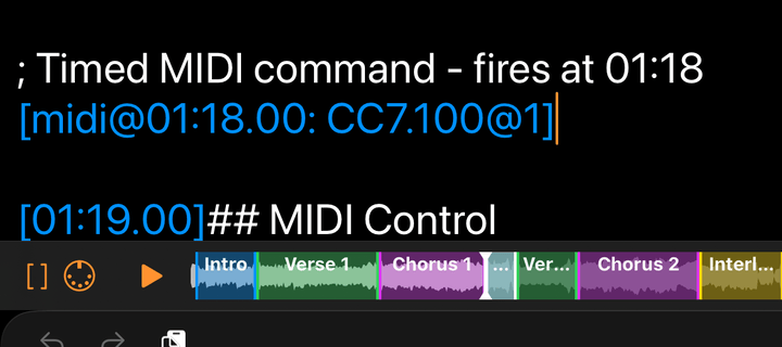 MIDI automation