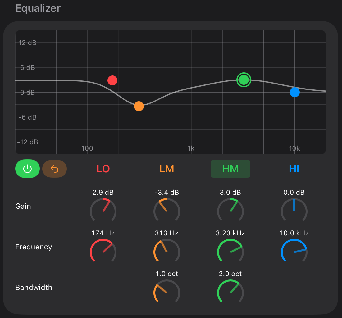 Bus equalizer interface